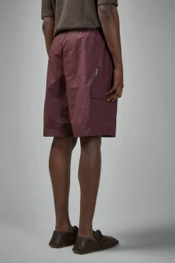 Bottega Veneta Resinated Cotton Cargo Shorts - LABELS