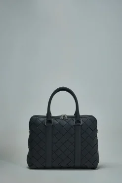Bottega Veneta Slim Intrecciato Briefcase - LABELS