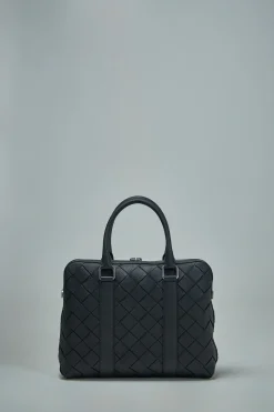 Bottega Veneta Slim Intrecciato Briefcase - LABELS