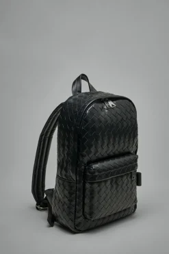 Bottega Veneta Small Intrecciato Backpack - LABELS