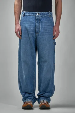 Bottega Veneta Vintage Indigo Cargo Jeans - LABELS