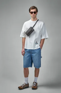Bottega Veneta Vintage Indigo Cargo Denim Shorts - LABELS