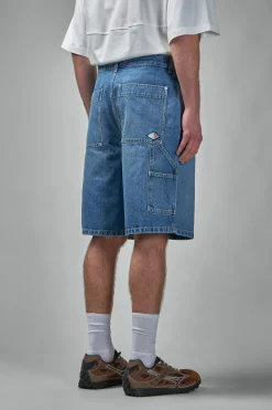 Bottega Veneta Vintage Indigo Cargo Denim Shorts - LABELS