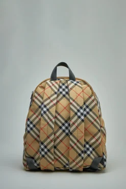 Burberry Check Backpack - LABELS