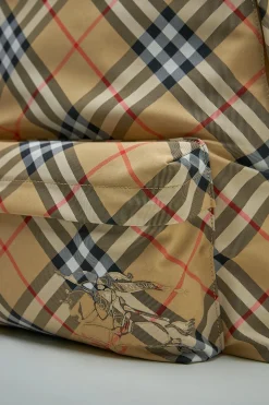 Burberry Check Backpack - LABELS