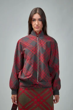 Burberry Check Bomber Jacket - LABELS