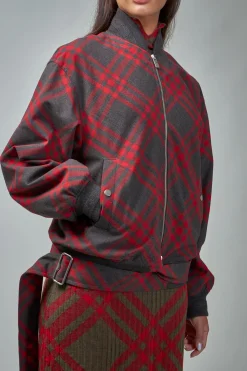 Burberry Check Bomber Jacket - LABELS