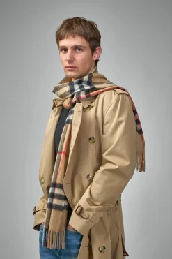 Burberry Check Cashmere Scarf - LABELS