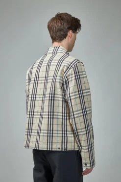 Burberry Check Cotton Harrington Jacket - LABELS