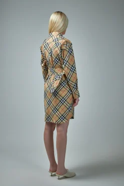 Burberry Check Cotton Shirt Dress - LABELS