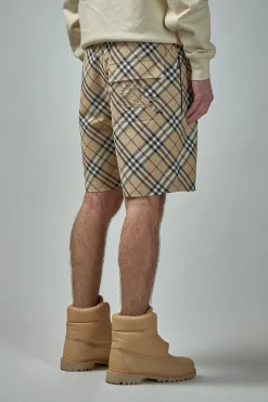 Burberry Check Cotton Short - LABELS