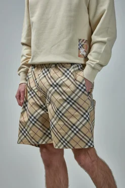 Burberry Check Cotton Short - LABELS