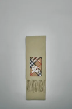 Burberry Check Label Cashmere Scarf - LABELS
