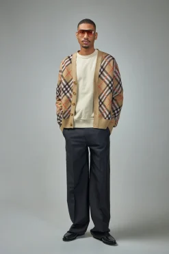 Burberry Check Label Cotton Sweatshirt - LABELS