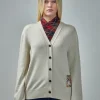 Burberry Check Label Wool Cardigan - LABELS