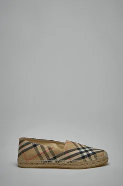 Burberry Check Mews Espadrilles​ - LABELS