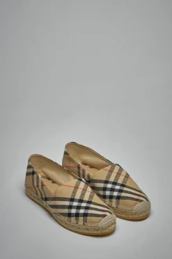 Burberry Check Mews Espadrilles​ - LABELS