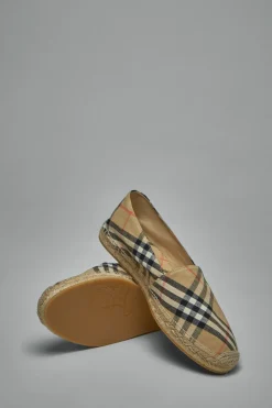 Burberry Check Mews Espadrilles - LABELS