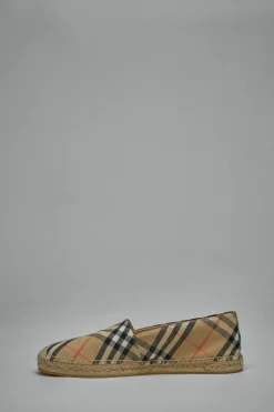 Burberry Check Mews Espadrilles - LABELS