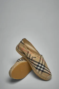 Burberry Check Mews Espadrilles​ - LABELS