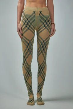 Burberry Check Wool Blend Tights - LABELS