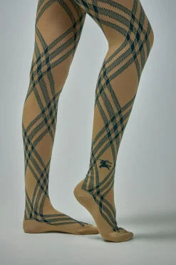 Burberry Check Wool Blend Tights - LABELS