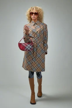 Burberry Check Wool Blend Shirt Dress - LABELS