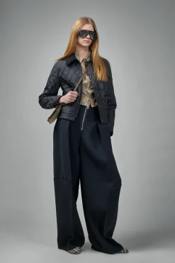 Burberry Cropped Check Cotton Shirt - LABELS