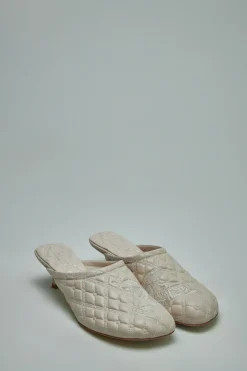 Burberry EKD Leather Baby Mules - LABELS