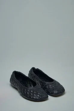 Burberry Leather Sadler Ballerinas - LABELS