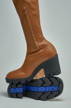 Burberry Leather Stride Boots - LABELS