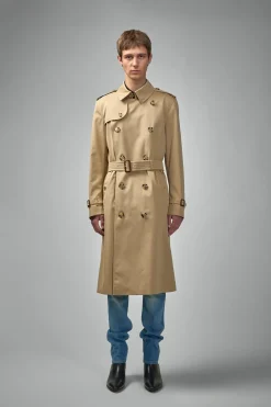 Burberry Long Kensington Heritage Trench Coat - LABELS