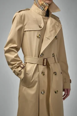 Burberry Long Kensington Heritage Trench Coat - LABELS