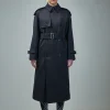 Burberry Long Wool Trench Coat - LABELS