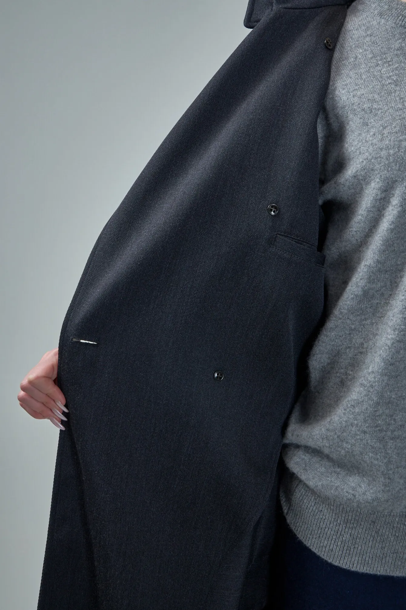 Burberry Long Wool Trench Coat - LABELS