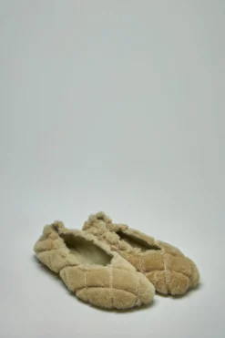 Burberry Shearling Baby Ballerinas - LABELS