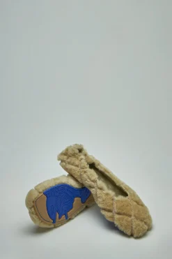 Burberry Shearling Baby Ballerinas - LABELS