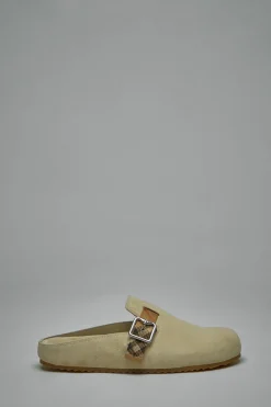 Burberry Suede Urchin Clogs - LABELS