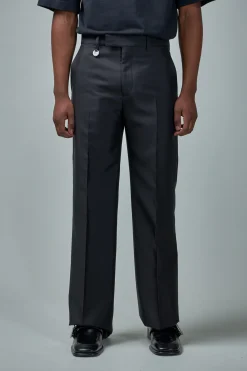 Burberry Wool Silk Tailored Trousers - LABELS