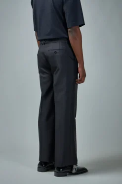 Burberry Wool Silk Tailored Trousers - LABELS