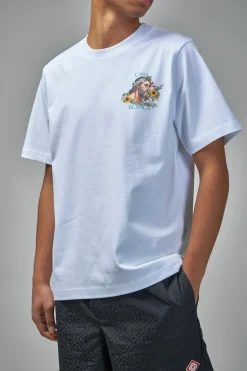 Casablanca Celebration Du Sport Printed T-Shirt - LABELS