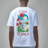 Casablanca LA Days Printed T-Shirt - LABELS