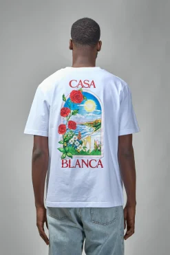Casablanca LA Days Printed T-Shirt - LABELS