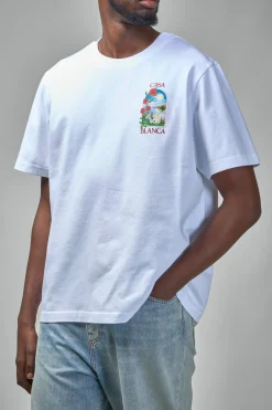 Casablanca LA Days Printed T-Shirt - LABELS