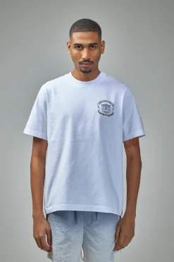 Casablanca Le Temple Du Sport Printed T-Shirt - LABELS