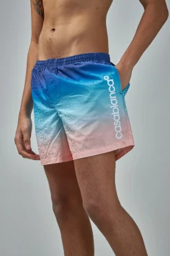 Casablanca Logo Jacquard Swim Short - LABELS