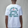 Casablanca Looking At The Beauty Of The World Printed T-Shirt - LABELS