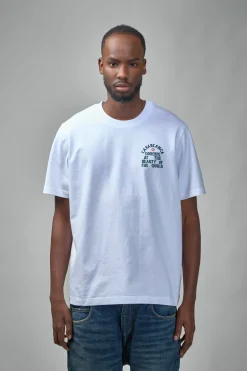 Casablanca Looking At The Beauty Of The World Printed T-Shirt - LABELS