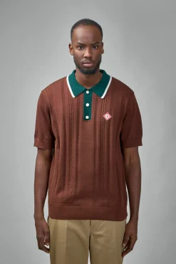 Casablanca Oversized Mini Cable Polo - LABELS