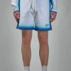 Casablanca Spray Dye Gradient Faded Logo Sweatshorts - LABELS